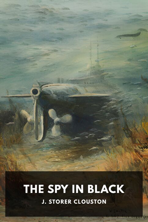 Typing practice story cover: The Spy in Black