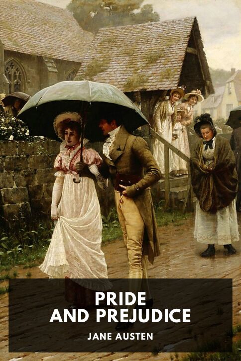 Typing practice book cover: Pride and Prejudice