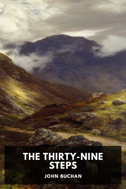 Typing practice book cover: The Thirty-Nine Steps