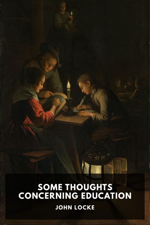Typing practice story cover: Some Thoughts Concerning Education