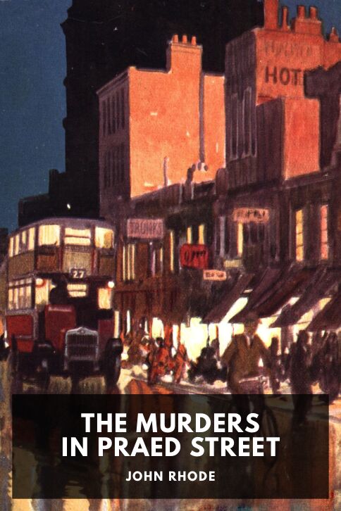Typing practice book cover: The Murders in Praed Street