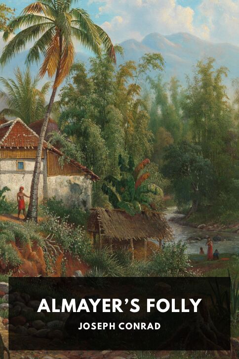 Typing practice book cover: Almayer’s Folly