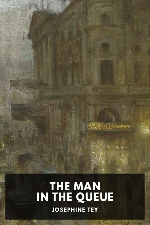 Typing practice story cover: The Man in the Queue