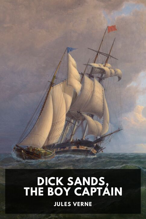 Typing practice book cover: Dick Sands, the Boy Captain
