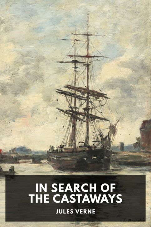 Typing practice story cover: In Search of the Castaways