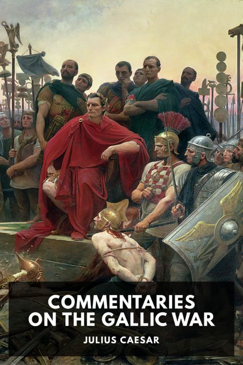 Typing practice story cover: Commentaries on the Gallic War