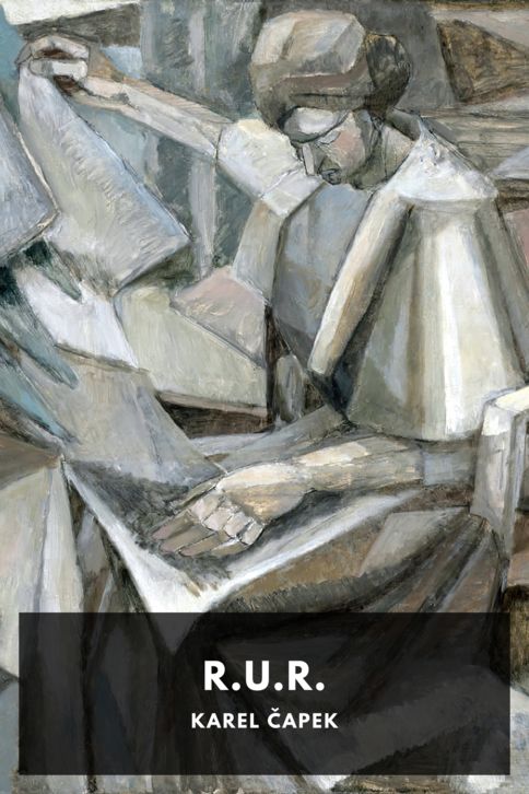 Typing practice book cover: R.U.R.