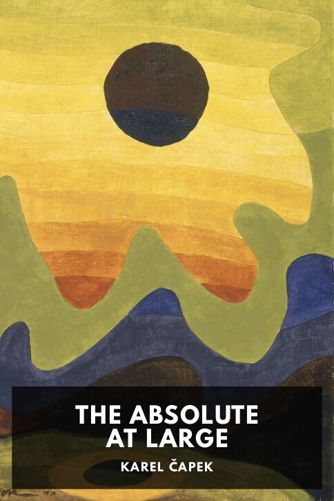 Typing practice book cover: The Absolute at Large