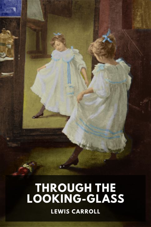 Typing practice story cover: Through the Looking-Glass
