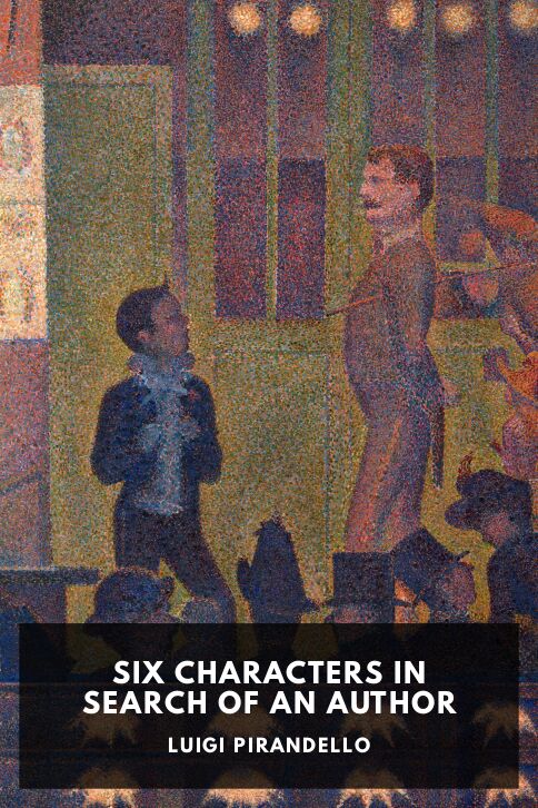 Typing practice story cover: Six Characters in Search of an Author