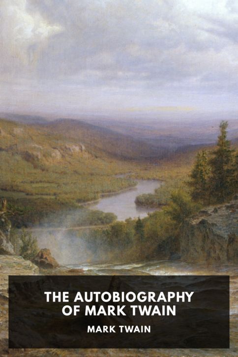 Typing practice story cover: The Autobiography of Mark Twain