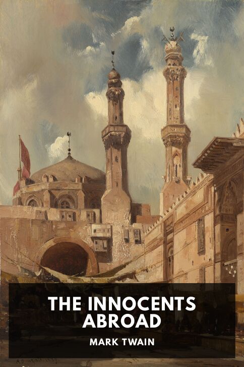 Typing practice book cover: The Innocents Abroad