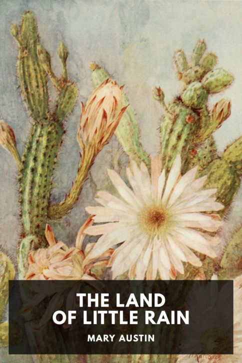 Typing practice book cover: The Land of Little Rain