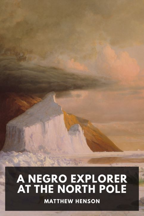 Typing practice book cover: A Negro Explorer at the North Pole