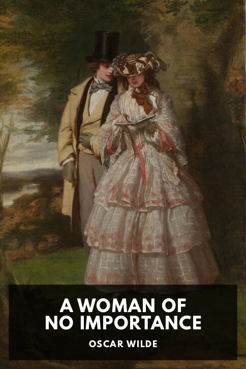 Typing practice book cover: A Woman of No Importance