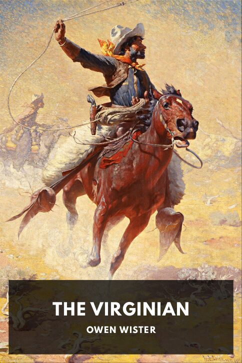 Typing practice story cover: The Virginian