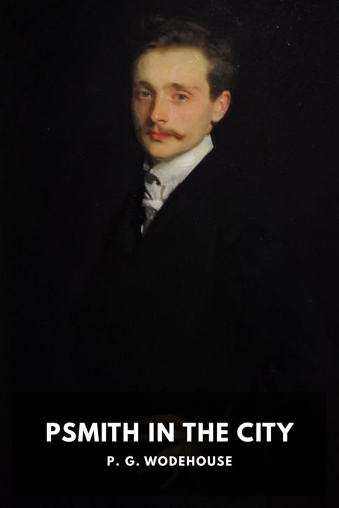 Typing practice book cover: Psmith in the City