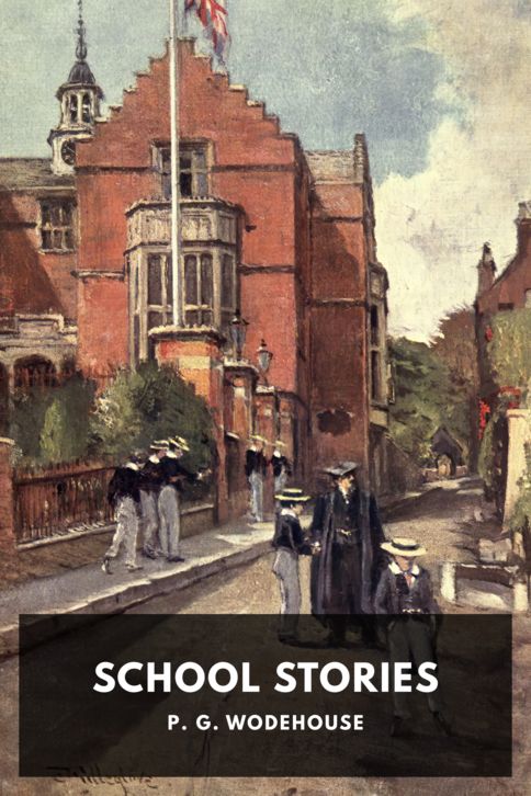 Typing practice book cover: School Stories