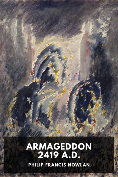 Typing practice book cover: Armageddon 2419 A.D.