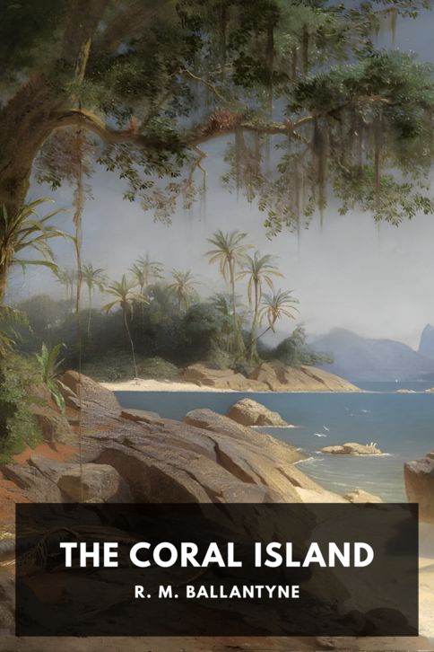Typing practice book cover: The Coral Island