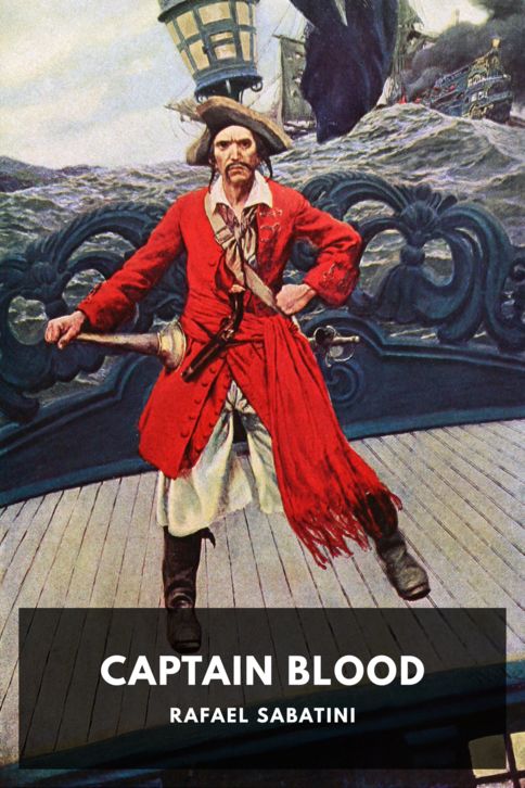 Typing practice book cover: Captain Blood