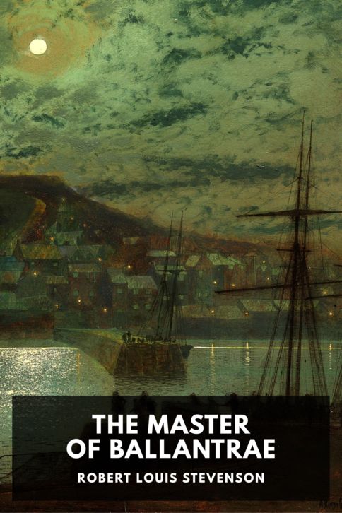 Typing practice book cover: The Master of Ballantrae