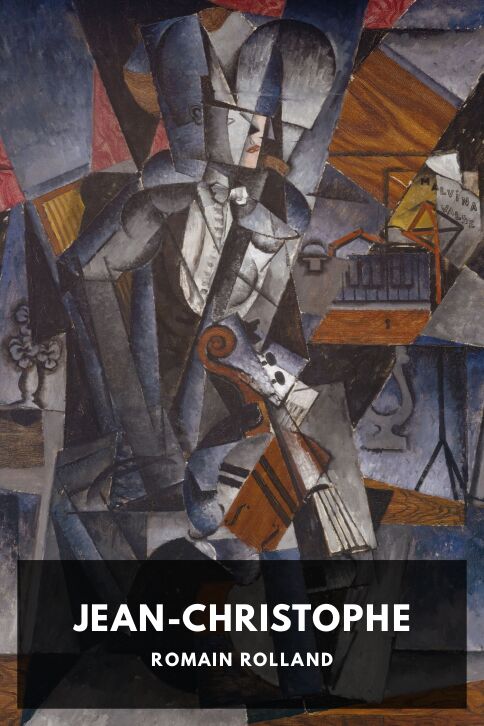 Typing practice book cover: Jean-Christophe