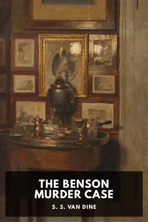 Typing practice book cover: The Benson Murder Case