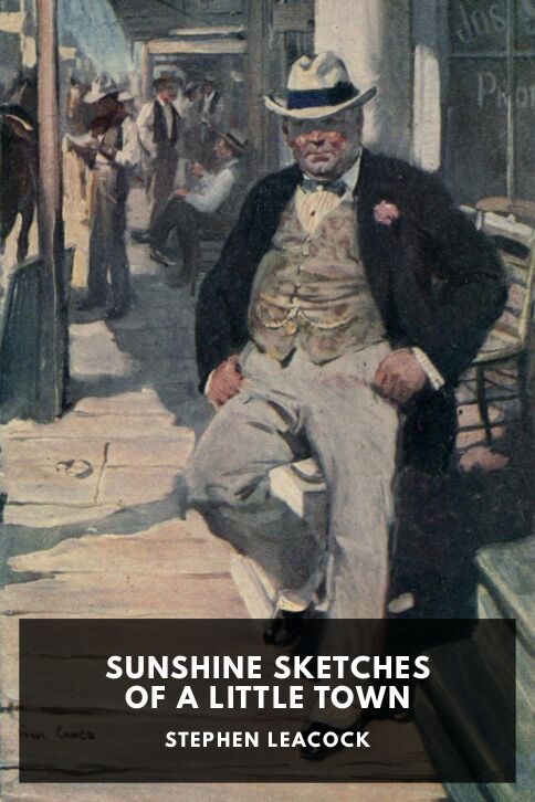 Typing practice book cover: Sunshine Sketches of a Little Town