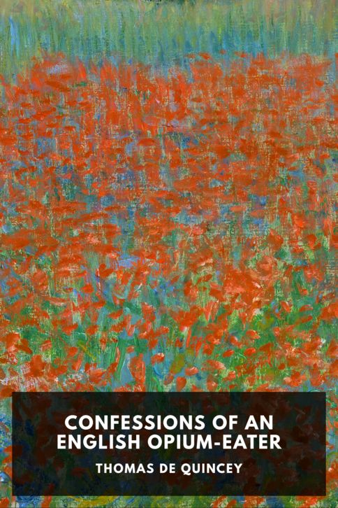 Typing practice story cover: Confessions of an English Opium-Eater
