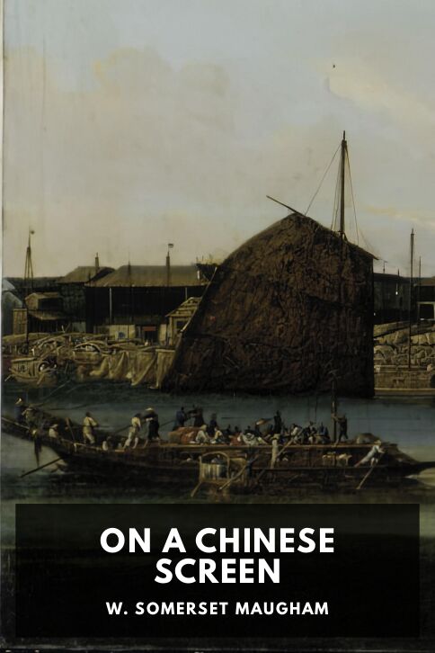 Typing practice book cover: On a Chinese Screen