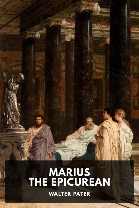 Typing practice story cover: Marius the Epicurean