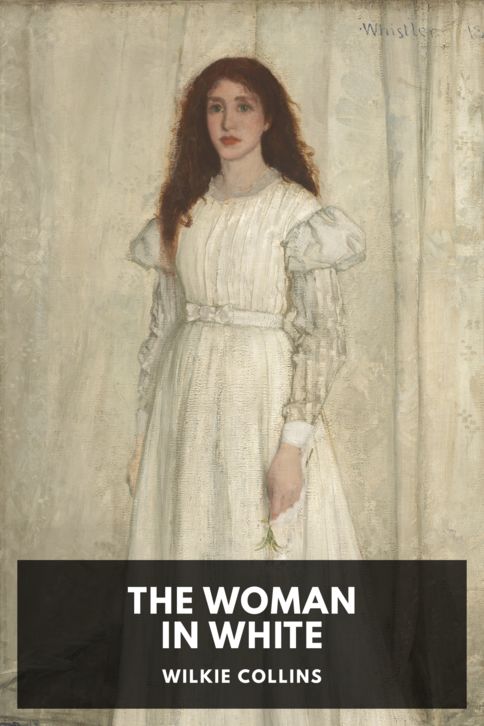Typing practice book cover: The Woman in White