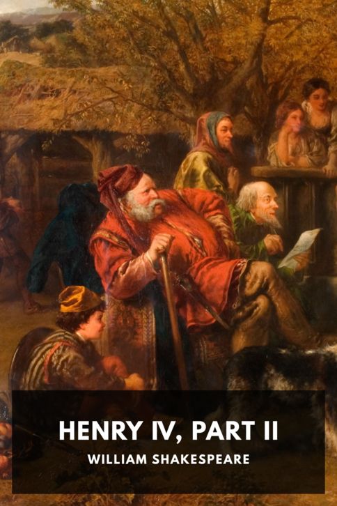Typing practice book cover: Henry IV, Part II