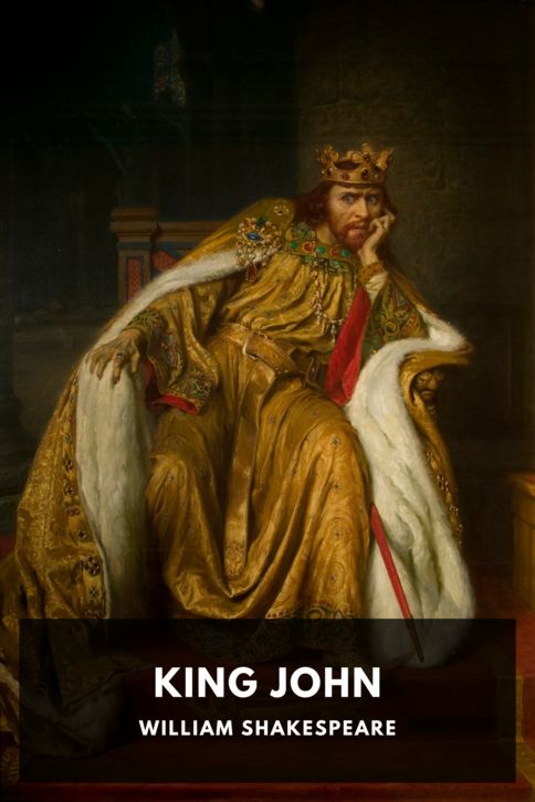 Typing practice book cover: King John