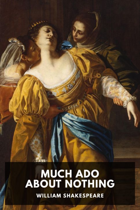 Typing practice book cover: Much Ado About Nothing