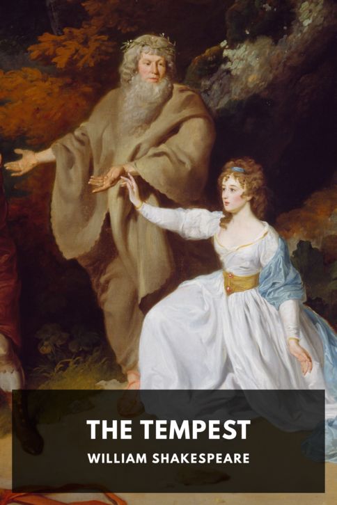 Typing practice book cover: The Tempest