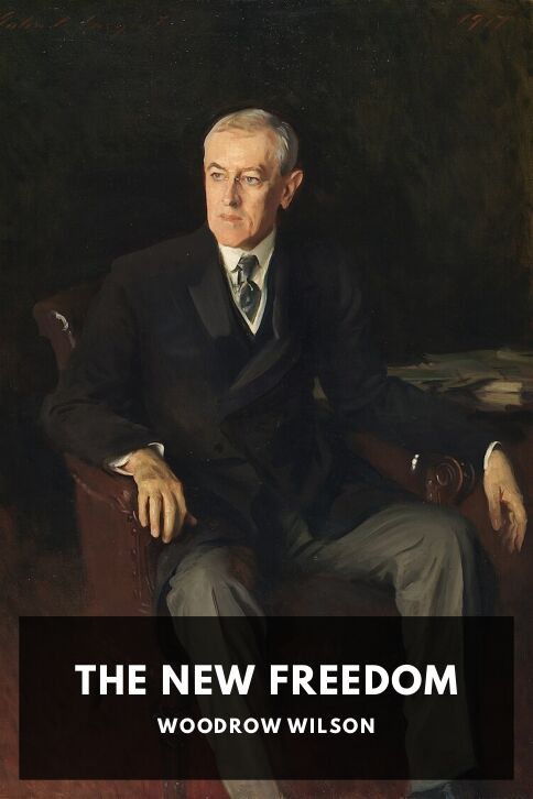 Typing practice book cover: The New Freedom
