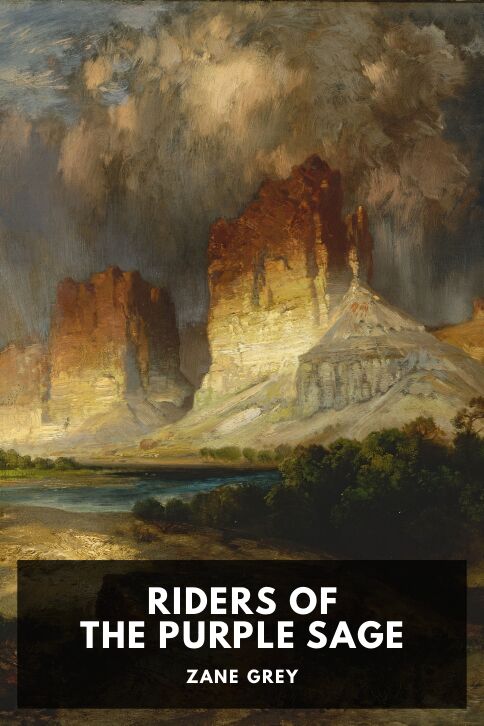 Typing practice story cover: Riders of the Purple Sage
